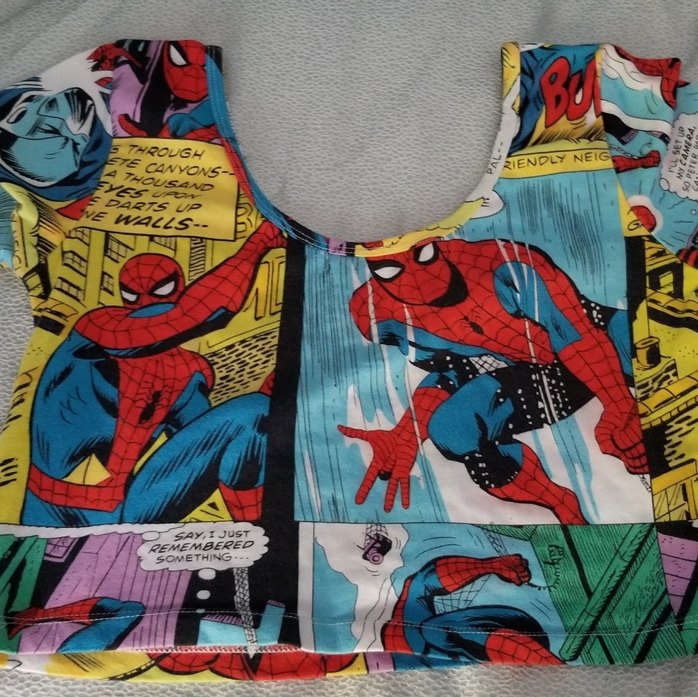 MARVEL Comic Siderman baby tee